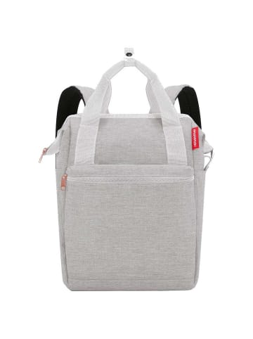 Reisenthel travelling allrounder R - Rucksack 40 cm (twist navy) in sky rose