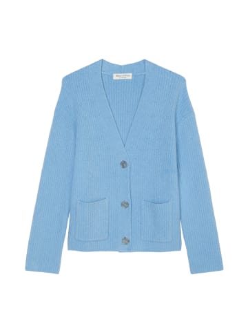 Marc O'Polo V-Neck-Cardigan loose in summery sky