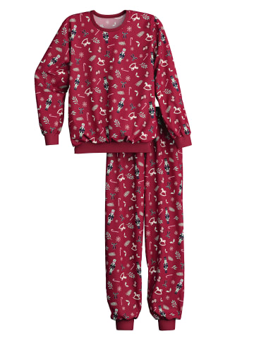 Calida Pyjama in deep red