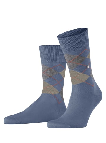 Burlington Socken 1er Pack in Blau/Grau