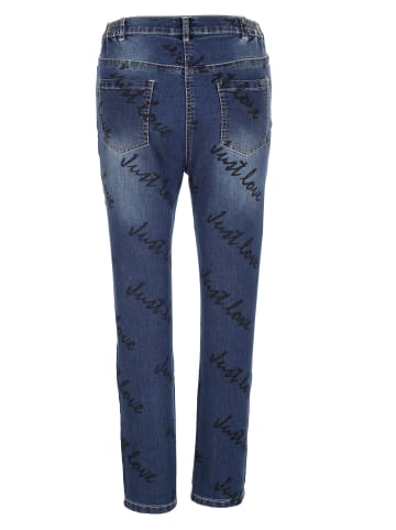 MIAMODA Jeans in denimblau