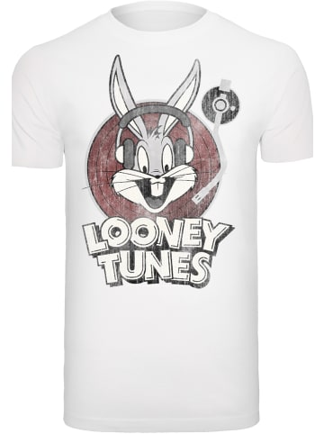 F4NT4STIC T-Shirt T-Shirt 'Looney Tunes Bugs Bunny' in weiß