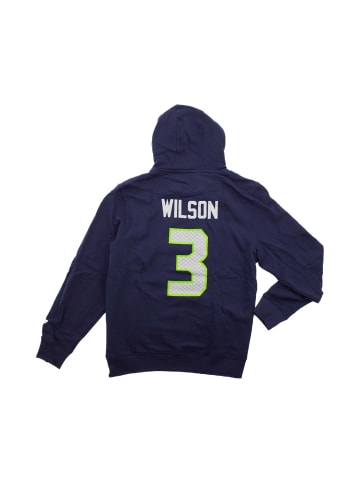 FANATICS Hoodie Seattle Seahawks Nr. 3 Wilson in Blau