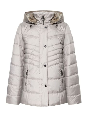 Betty Barclay Outdoorjacke mit abnehmbarer Kapuze in Silver Cloud