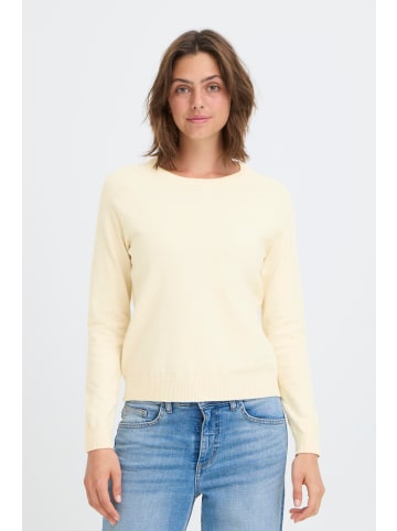 Oxmo Strickpullover OXBmmnora in Natur