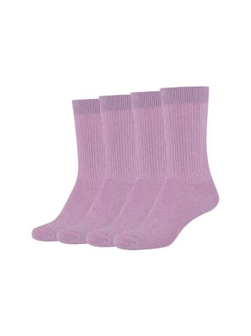 S. Oliver Kurzsocken 4er Pack silky touch in orchid