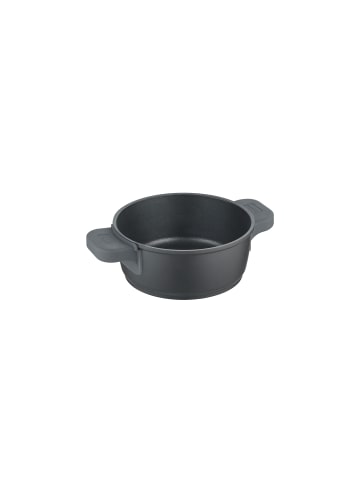 Berndes Kochtopf mit Glasdeckel aus Aluguss – Vario Click in schwarz