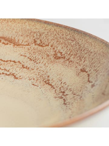 gipfelstück Suppenteller-Set, Steinzeug Nebelwald in Beige