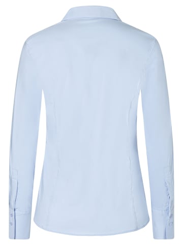 More & More klassische Business-Stretchbluse Billa in hellblau