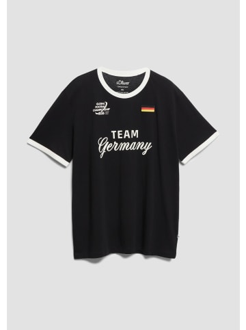 s.Oliver T-Shirt in 99D1_schwarz