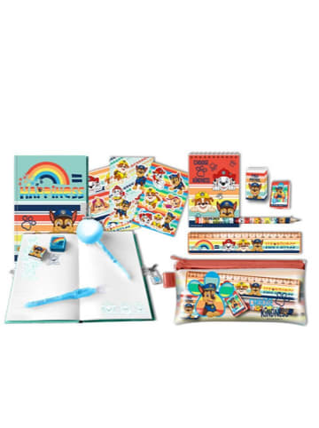Kids Licensing Schreibwarenset Paw Patrol mit Tagebuch und Zauberstift 3 Jahre