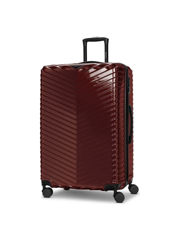 Redolz Essentials 18 2.0 4 Rollen Trolley L 76 cm mit Dehnfalte in metallic-red shiny