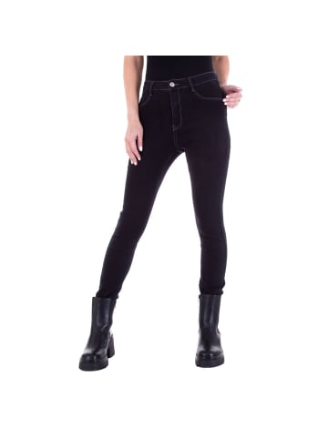 Ital-Design Jeans in Schwarz