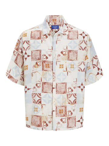Jack & Jones Hawaii-Hemd in Cloud Dancer