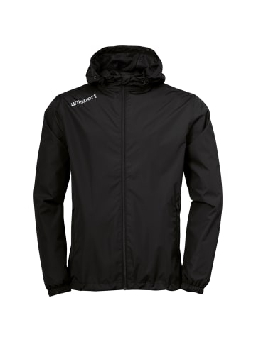 uhlsport  Regenjacke ESSENTIAL in schwarz/weiß