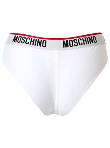 Moschino Slip 2er Pack in Weiß