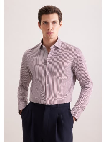 Seidensticker Business Hemd Slim in Rot