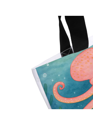 Mr. & Mrs. Panda Schultasche Tintenfisch Design ohne Spruch in Weiß