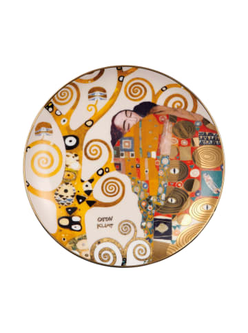 Goebel Wandteller " Gustav Klimt Die Erfüllung " in Bunt