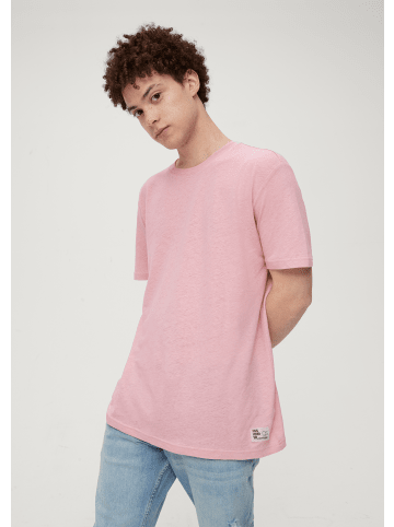 QS T-Shirt kurzarm in Pink