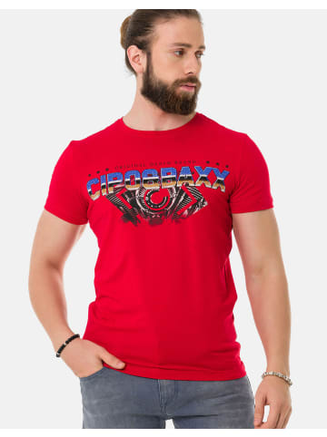 Cipo & Baxx T-Shirt in RED