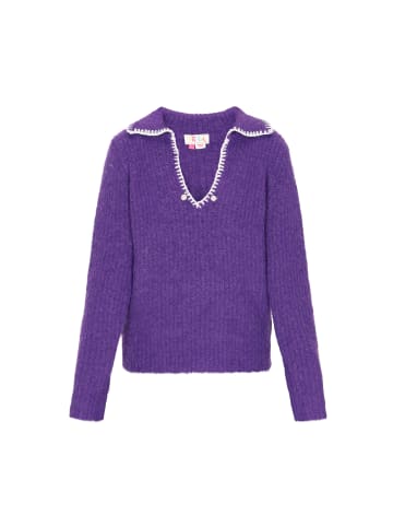 IZIA Women Sweater in violet
