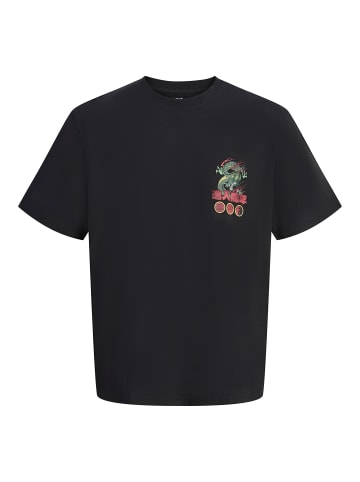 JACK & JONES PLUS T-shirt in Black