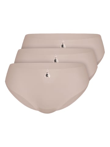 Sassa 3er Pack Slip in nude