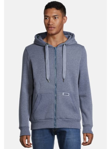 Salzhaut Sweatjacke MAKKER in Jeans Blue