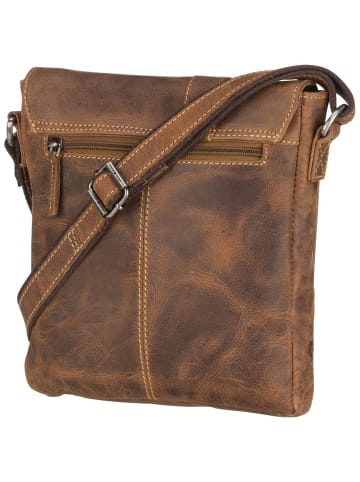 Greenburry Bodybag Vintage 1650/5 in Sattelbraun