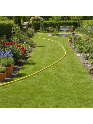 relaxdays Gartenschlauch in Gelb - 20 m