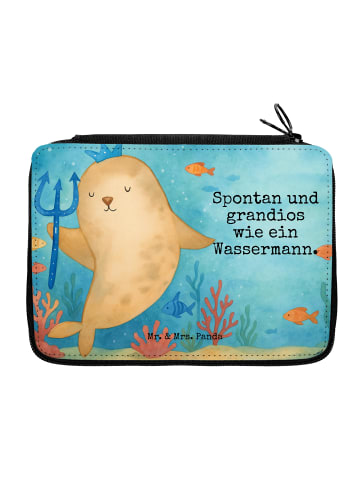 Mr. & Mrs. Panda Stifteetui Sternzeichen Wassermann Design mit S... in Weiß