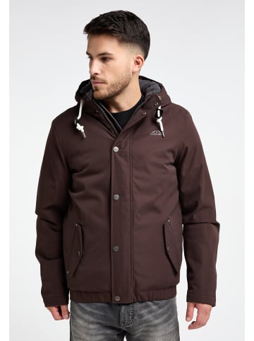 ICEBOUND Herren Winterjacke in Dunkelbraun