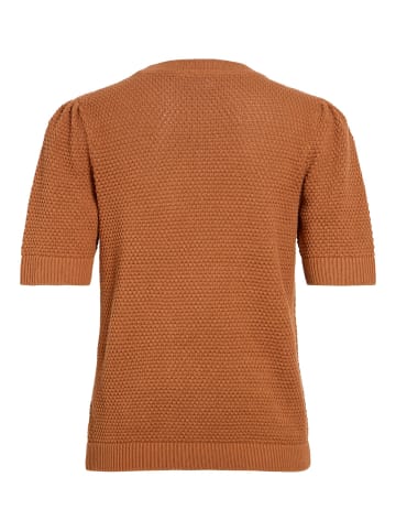 Vila Strickoberteil in Argan Oil