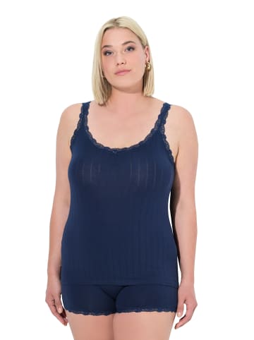 Ulla Popken Unterhemd in nachtblau