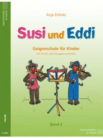 Heinrichshofen Verlag Buch - Susi und Eddi. Geigenschule für Kinder ab 5 Jahren. Für Einzel
