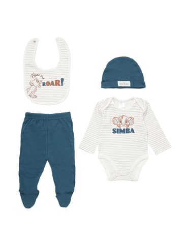Disney 4tlg Set Disney in blau creme