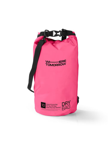 Where Tomorrow PVC dry bag Style 01 10L pink  Rosa