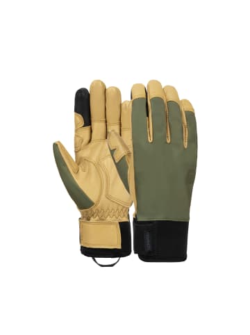 Reusch Fingerhandschuhe Alp-X TOUCH-TEC™ in 5490 burnt olive/camel