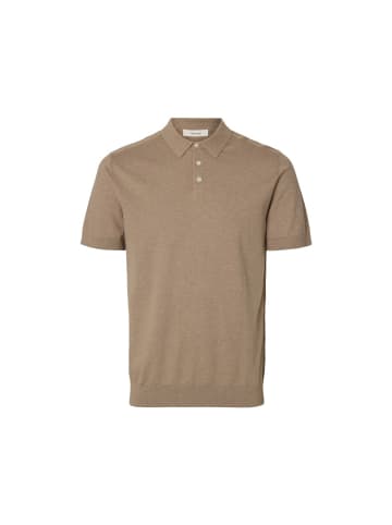 Selected Polo in savannah tan
