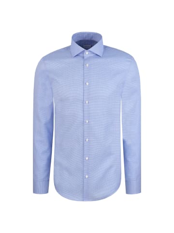 Seidensticker Business Hemd Slim in Mittelblau