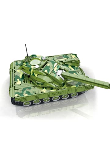 COFI 1453 Reobrix 55026 RC Militärfahrzeug Klemmbaustein Modell 1516 Teile ab 14 in Grün