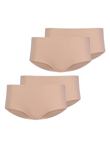 Skiny 4er Pack Advantage Modal Invisible Panty in Beige