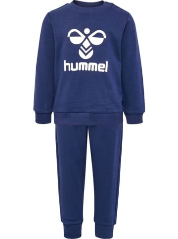 Hummel Kinder Trainingsanzug "Hmlarine Crewsuit" in Schwarz