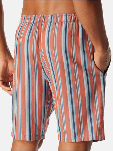 Schiesser Pyjamahose Bermuda - Mix + Relax in hellrot