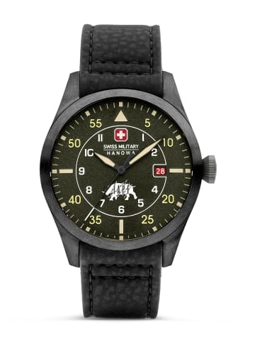 Swiss Military Hanowa Armbanduhr LEAD RANGER in Grün