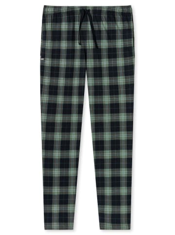 Schiesser Pyjamahose Mix & Relax in blau, gruen