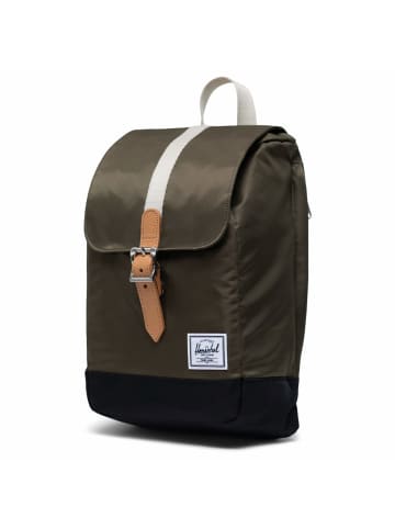 Herschel Retreat - Umhängetasche 31.5 cm (black) in ivy green/light pelican