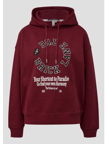 QS Sweatshirt in 39D0_bordeaux