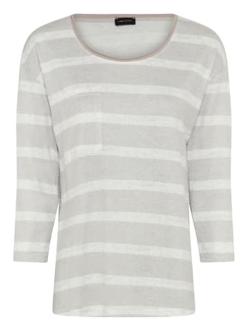 Laura Scott Streifenpullover in beige-weiß gestreift